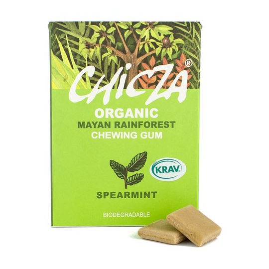 Chicza Ekologiskt Tuggummi Grönmynta, 30 g