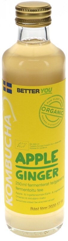 Eko Kombucha Äpple & Ingefära - 46% rabatt