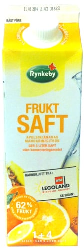 Frukt Saft apel/ana/man/citr - 63% rabatt