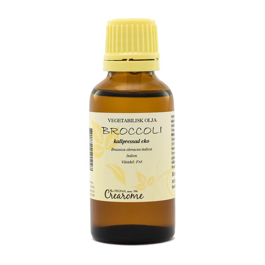 Crearome Ekologisk Broccoliolja Kallpressad, 30 ml