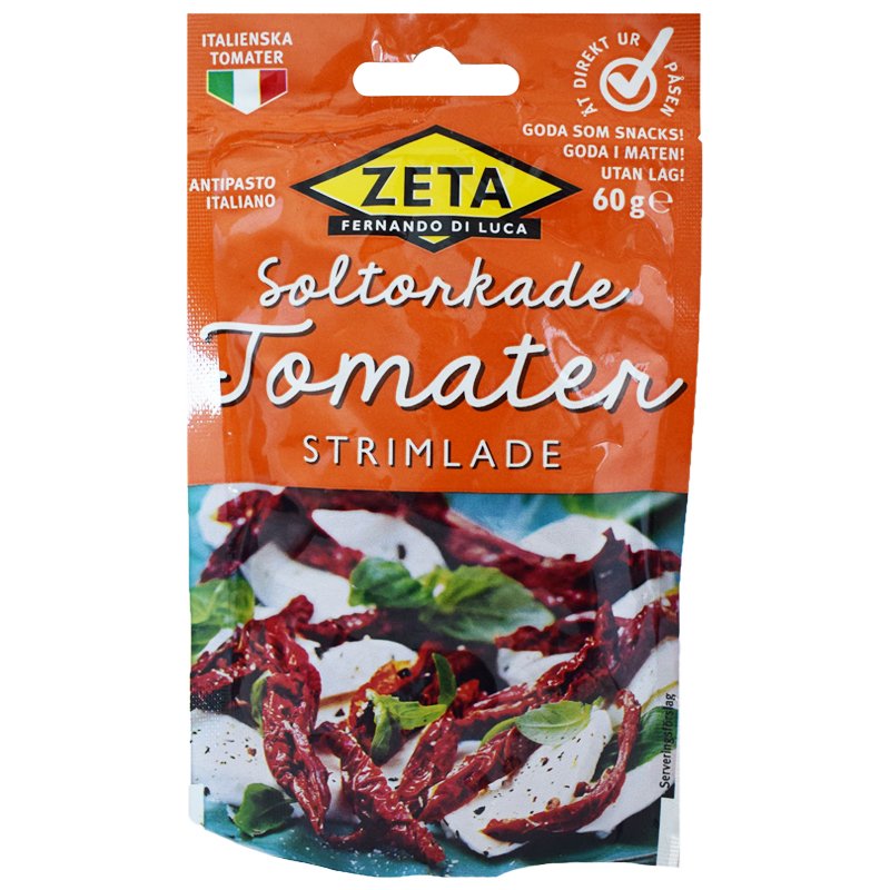 Soltorkade Tomater Strimlade 60g - 40% rabatt