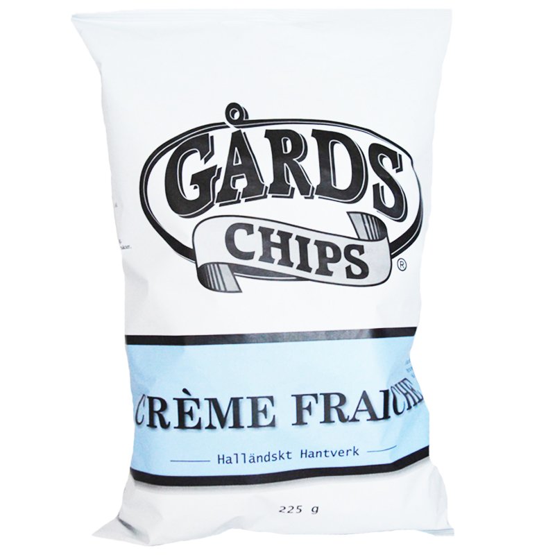 Chips "Creme Fraiche" 225g - 50% rabatt