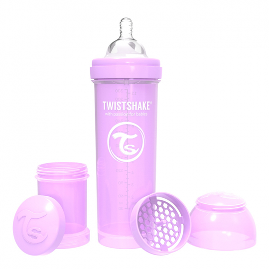 Twistshake Nappflaska Anti-Colic 330ml Pastel Purple