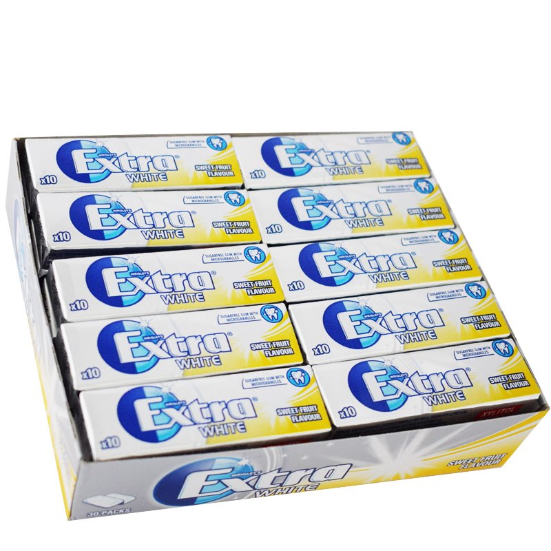 Tuggummi Sweet Fruit 30-pack - 70% rabatt