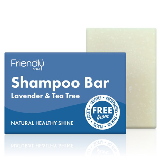 Friendly Soap Shampoo Bar Lavender & Tea Tree, 95 g