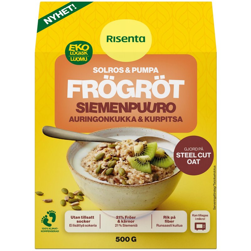 Eko Frögröt Solroskärnor & Pumpakärnor - 22% rabatt