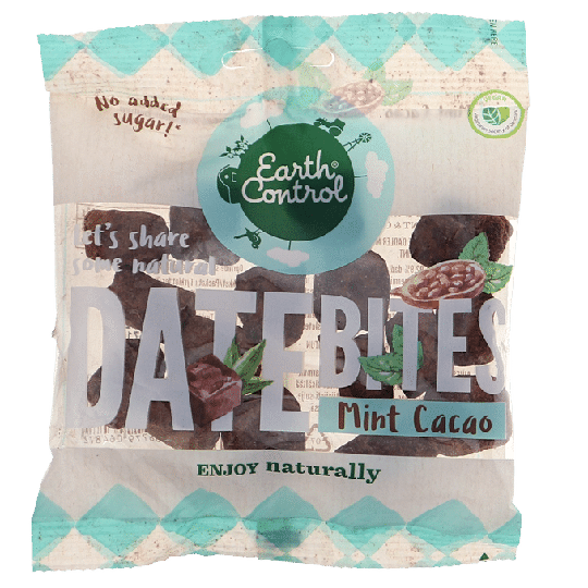Earth Control Dadelbitar Mint & Kakao