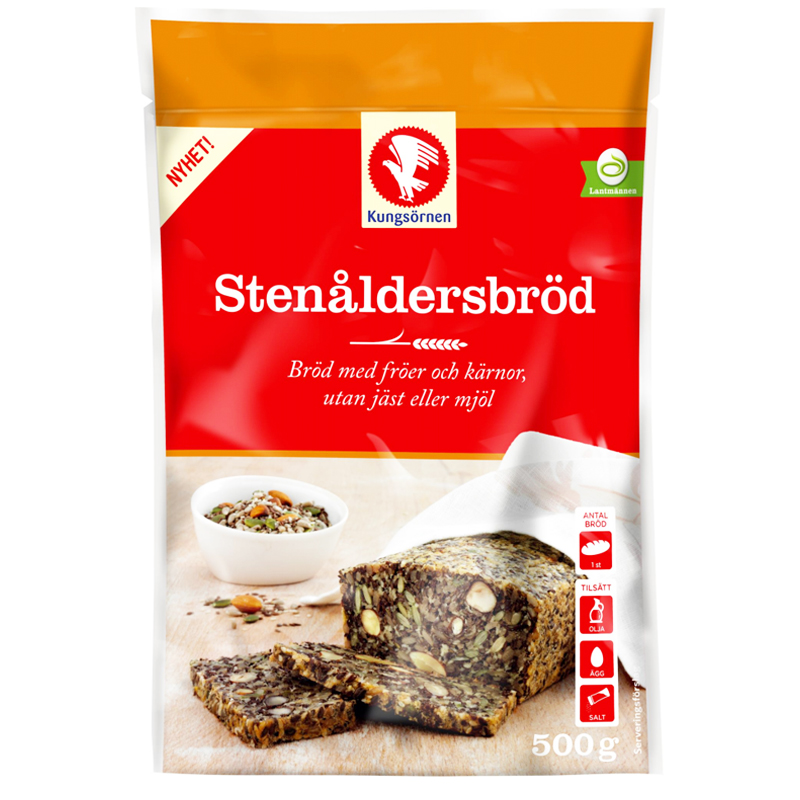 Bakmix Stenåldersbröd - 26% rabatt