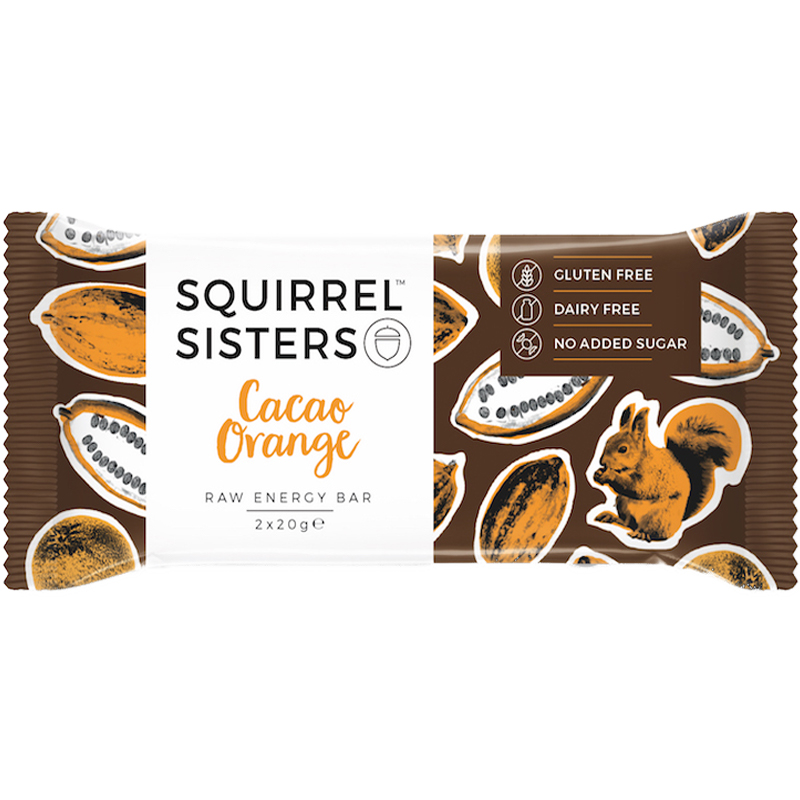 Rawbar "Cacao & Orange" 2 x 20g - 48% rabatt