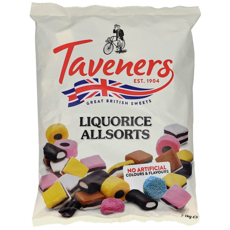 Lakritskonfekt 1kg - 34% rabatt