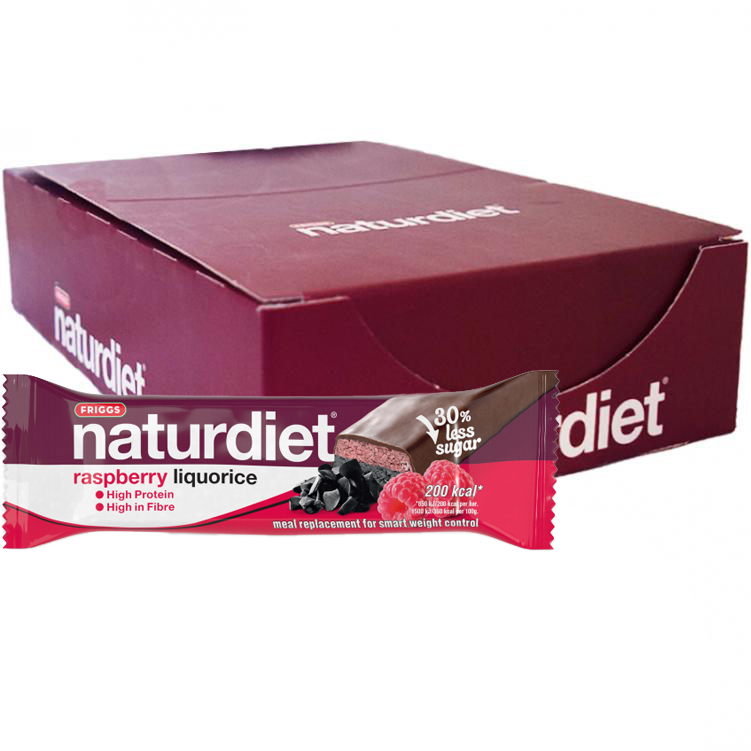 Måltidsersättning Bars Raspberry & Liquorice 18-pack - 28% rabatt