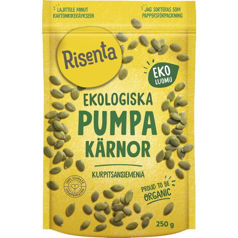 Eko Pumpakärnor - 25% rabatt