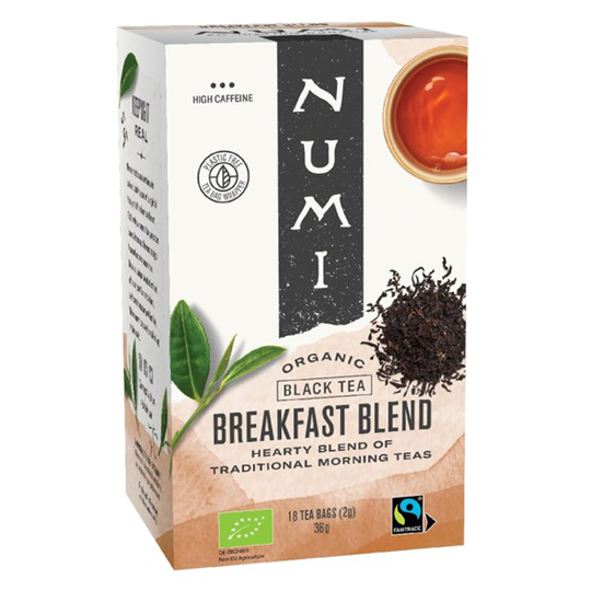 Numi Organic Tea Breakfast Blend, 18 påsar
