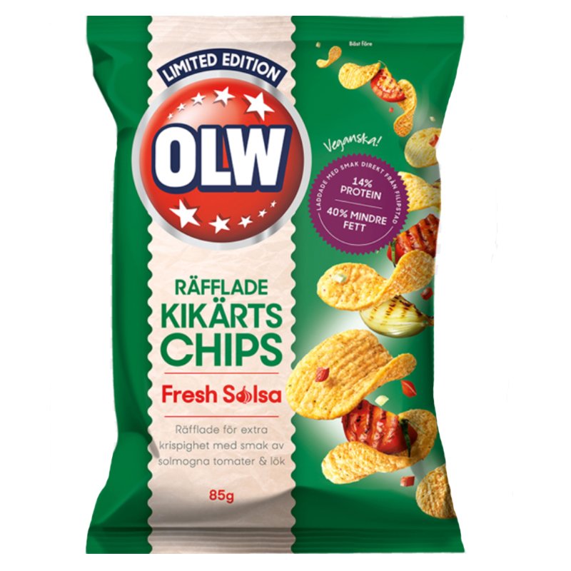 Kikärtschips "Fresh Salsa" 85g - 21% rabatt