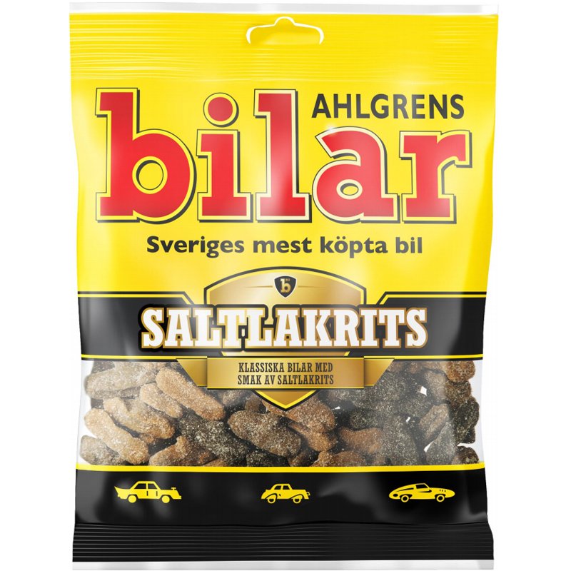 Ahlgrens Bilar Saltlakrits - 28% rabatt
