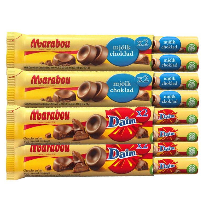 Marabou Chokladpaket - 89% rabatt