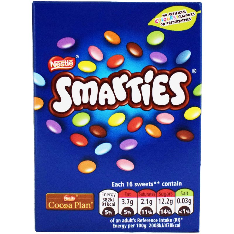 Smarties - 44% rabatt