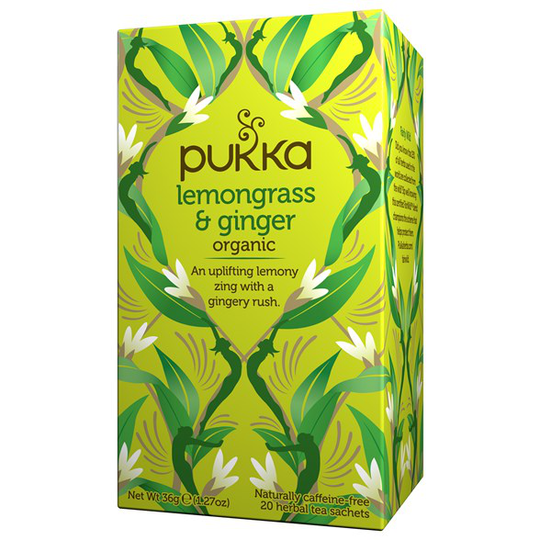 Pukka Herbs Örtte Lemongrass & Ginger, 20 påsar