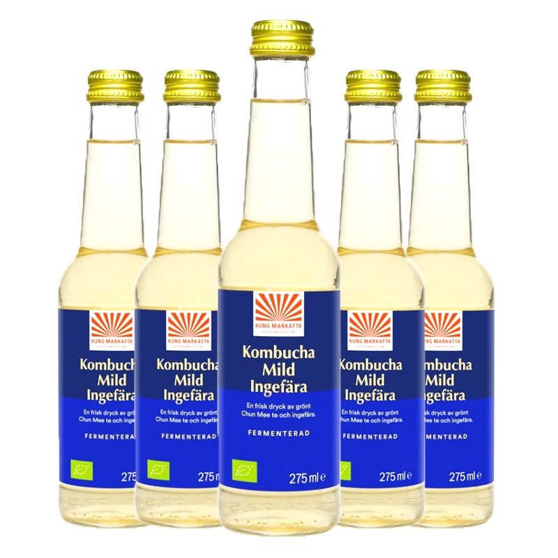 Eko Kombucha Ingefära 5-pack - 80% rabatt