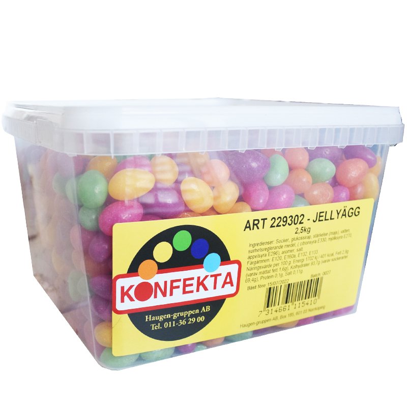 Jellyägg 2,5kg - 29% rabatt
