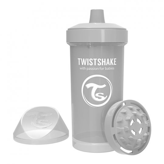 Twistshake Mugg Kid 360ml 12+m Pastel Grey