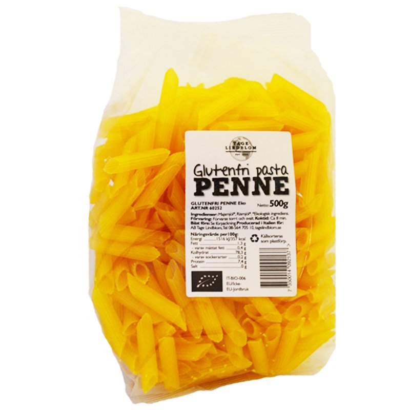 Eko Pasta Glutenfri Penne - 27% rabatt