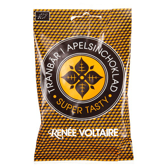 Renee Voltaire Tranbär i Apelsinchoklad, 50 g
