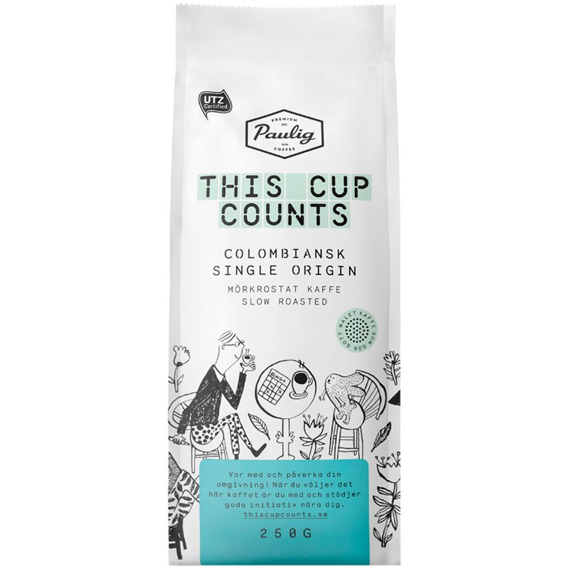 Kaffe "Single Origin" 250g - 44% rabatt