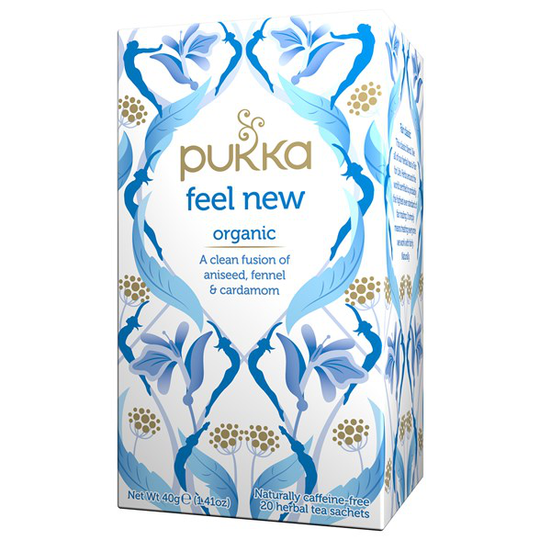 Pukka Herbs Örtte Feel New, 20 påsar