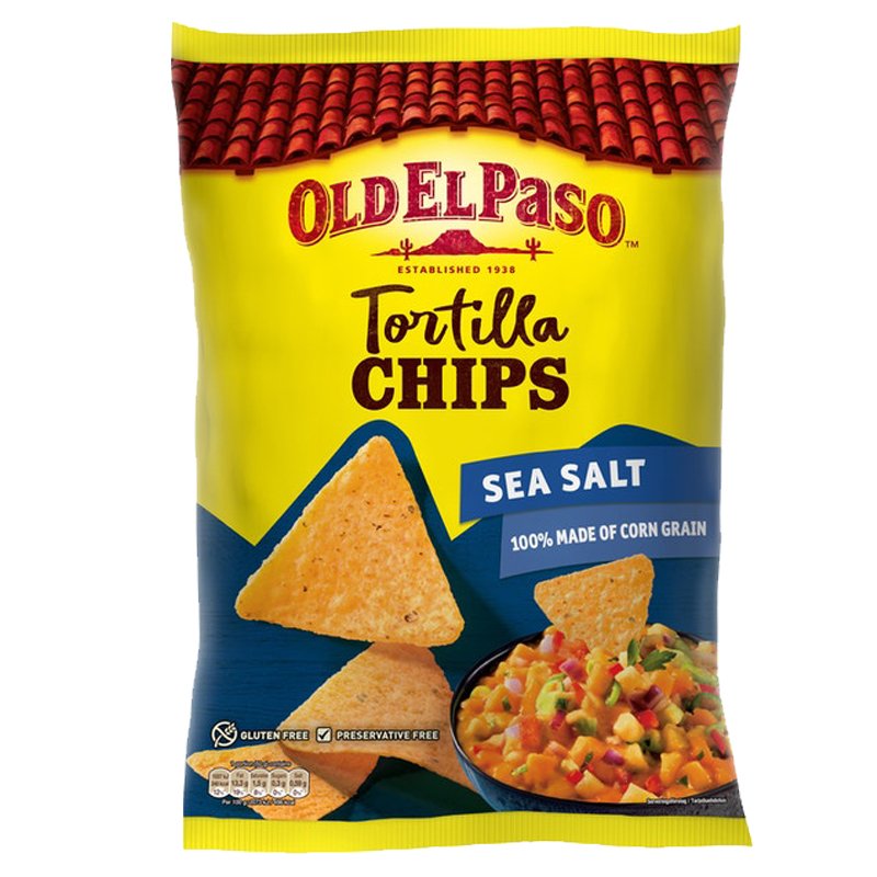 Tortillachips Havssalt - 21% rabatt