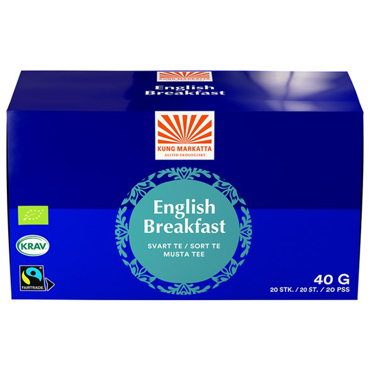 Kung Markatta English Breakfast, 20 påsar