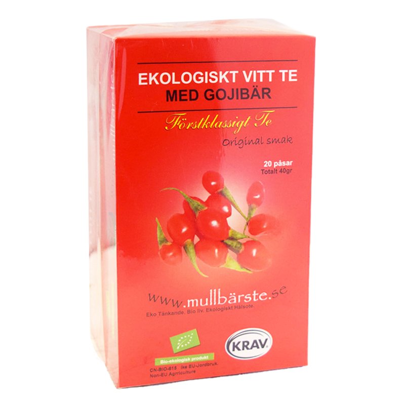 Vitt Te Gojibär - 62% rabatt