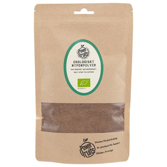 Powerfruits Ekologiskt Nyponpulver 500 g