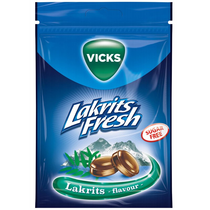Pastiller "Lakrits Fresh" 72g - 9% rabatt