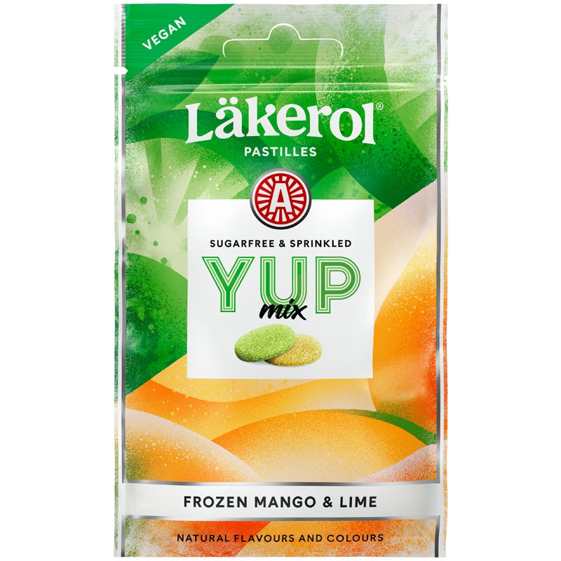 Läkerol YUP Mango Lime - 40% rabatt