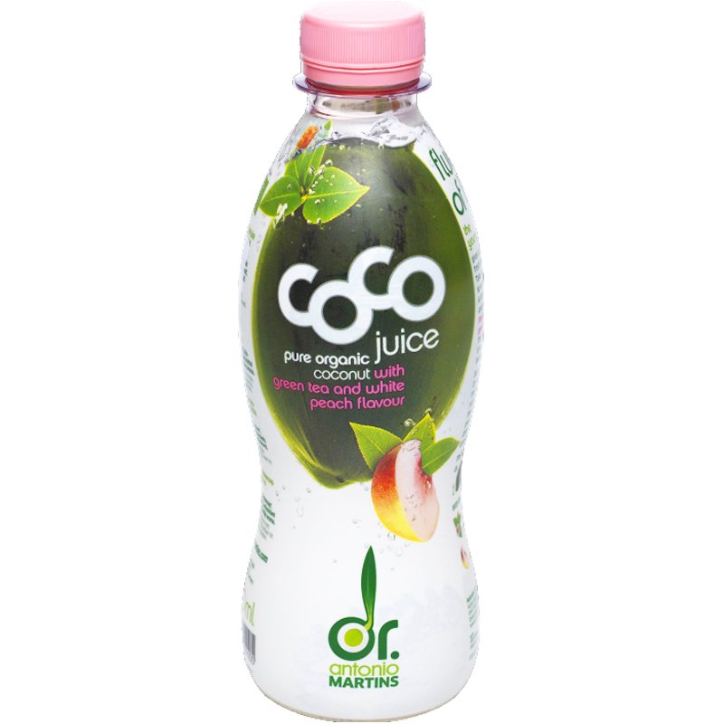 Kokosjuice Grönt Te & Persika 330ml - 55% rabatt