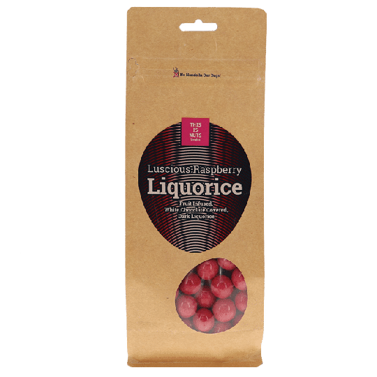 This is nuts Luscious Raspberry Liquorice