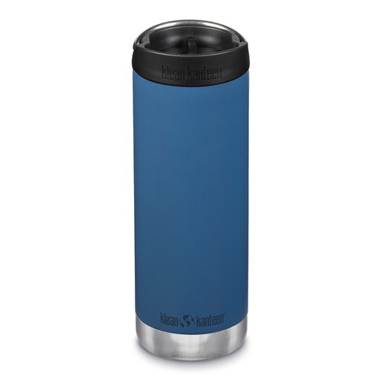 Klean Kanteen TKWide Isolerad Flaska med Cafékork - Real Teal 473 ml
