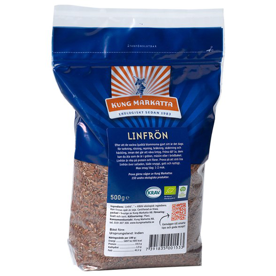 Kung Markatta Linfrön, 500 g