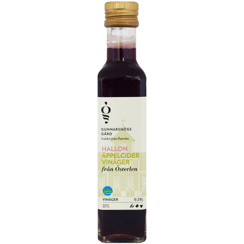 Äppelcidervinäger Hallon 25cl - 41% rabatt