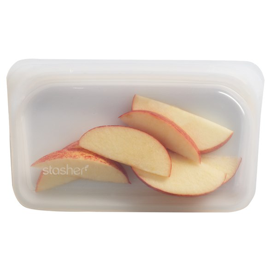 Stasher Bag Återanvändbar Förvaringspåse Silikon - Clear Small / Snack