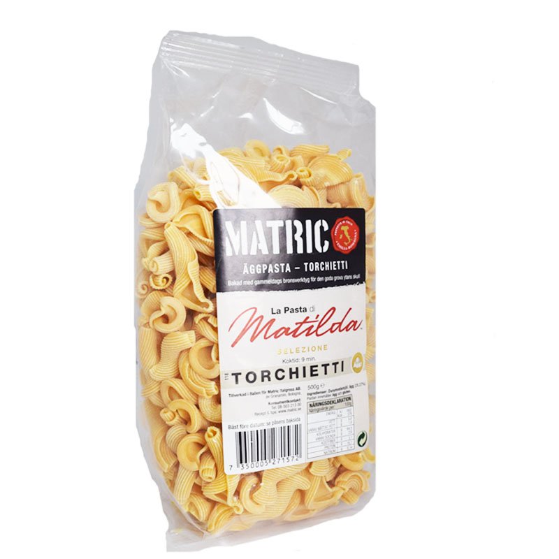 Äggpasta "Torchietti Skruvar" 500g - 36% rabatt