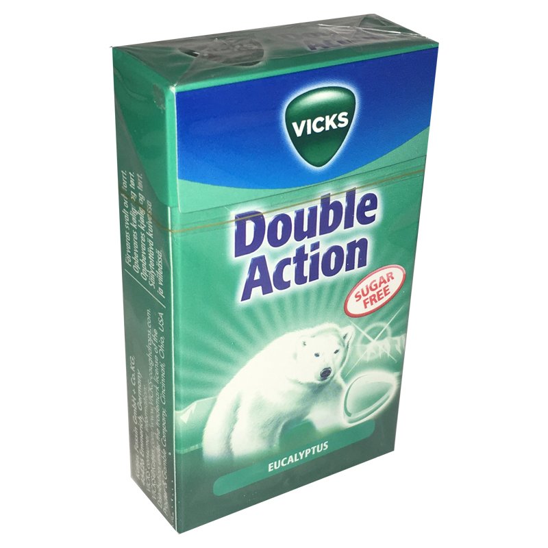 Pastiller Double Action Eucalyptus - 33% rabatt
