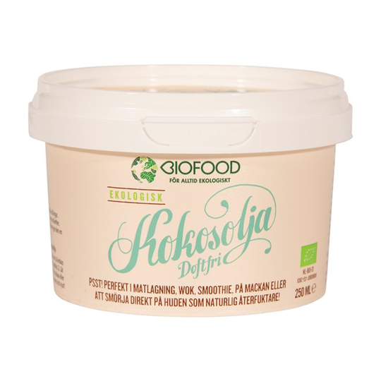 Biofood Ekologisk Kokosolja Doftfri 250 ml