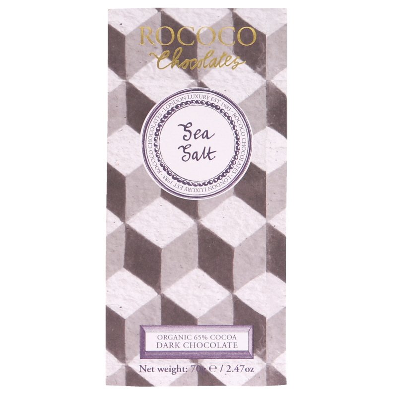 Dark Sea Salt Chocolate - 54% rabatt