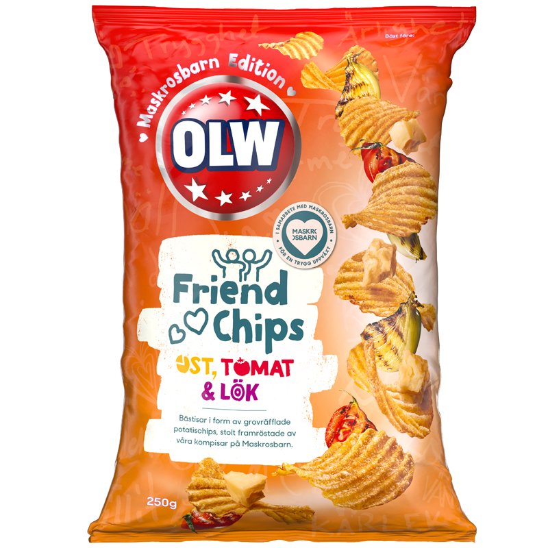 Chips Ost, Tomat & Lök - 32% rabatt