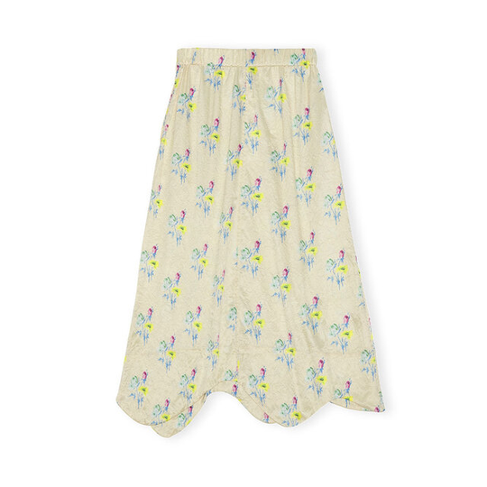 Wavy Hem Skirt