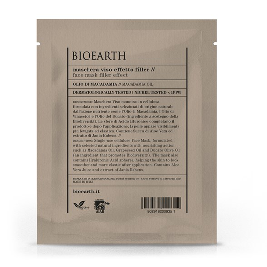 Bioearth Filler Effect Sheet Mask, 15 ml