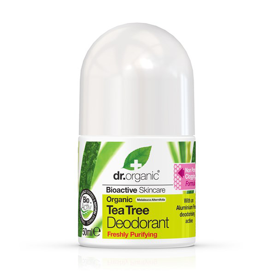 Dr. Organic Tea Tree Deodorant, 50 ml