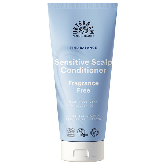 Urtekram Nordic Beauty Sensitive Scalp Conditioner - Fragrance Free, 180 ml